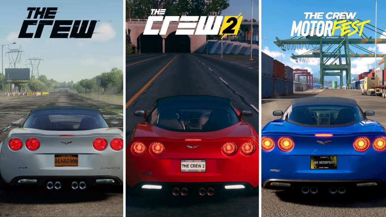 The Crew Motorfest vs The Crew 2 - Direct Comparison! Attention to Detail &  Graphics! PC ULTRA 4K 