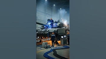 Watch the final, critical steps of installing the #shorts #turret #militarytech #viral #engineering