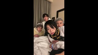 230109 엔시티 쟈니, 유타, 도영, 마크 인스타 라이브 NCT Johnny, Yuta, Doyoung, Mark Instagram Live