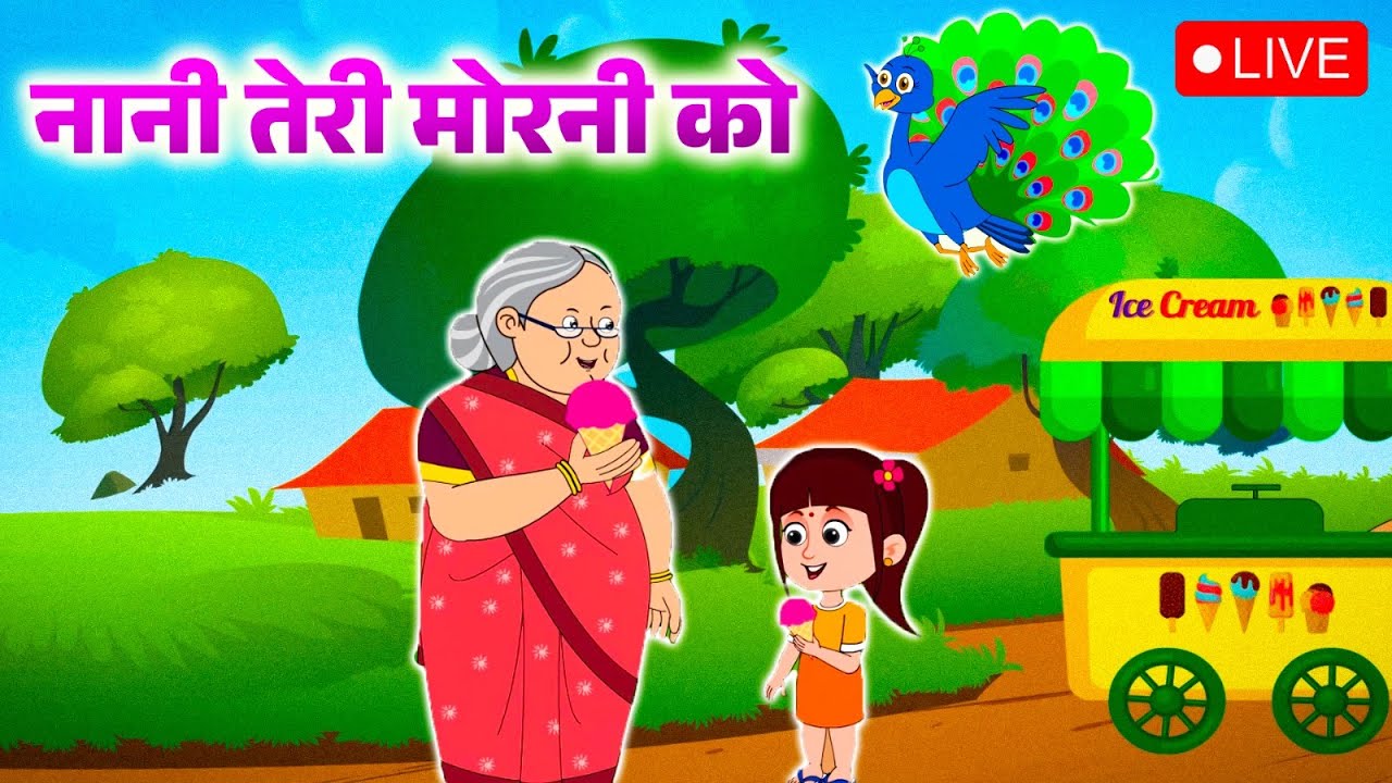 Live - Top 10 Nursery Hindi Rhymes For Kids | Learning For Kids | Hindi ...