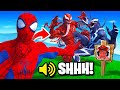 I went UNDERCOVER in a SPIDER-MAN vs VENOM vs CARNAGE Tournament! (Fortnite)