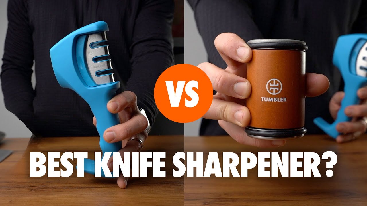 Sharpening Showdown: TUMBLER SHARPENER v.s. WHETSTONES 