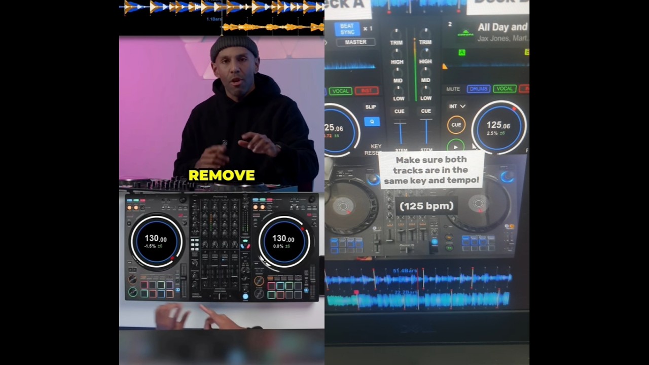 Cum sa mixezi 2 piese audio Dj Constanta