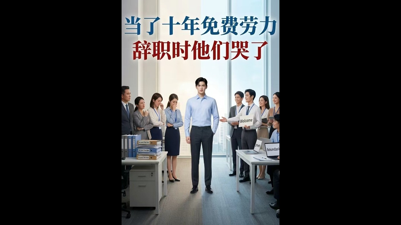 【一口气看完】《当了十年免费劳力辞职时他们哭了》#短剧 #AI短剧 #逆袭 #drama #爽剧 #鲨鱼先生