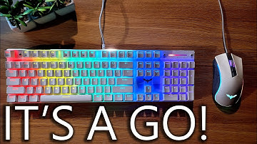 Havit Mechanical Keyboard and Mouse Combo