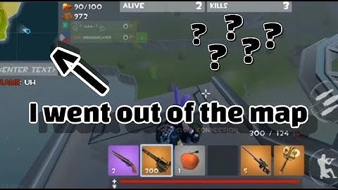 Rocket Royale - I went out of the map ???