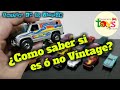 Hotwheels Como identificar un auto vintage