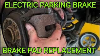 Replacing Pads & Rotors on an E.P.B. Rear Brake Caliper Volvo S60