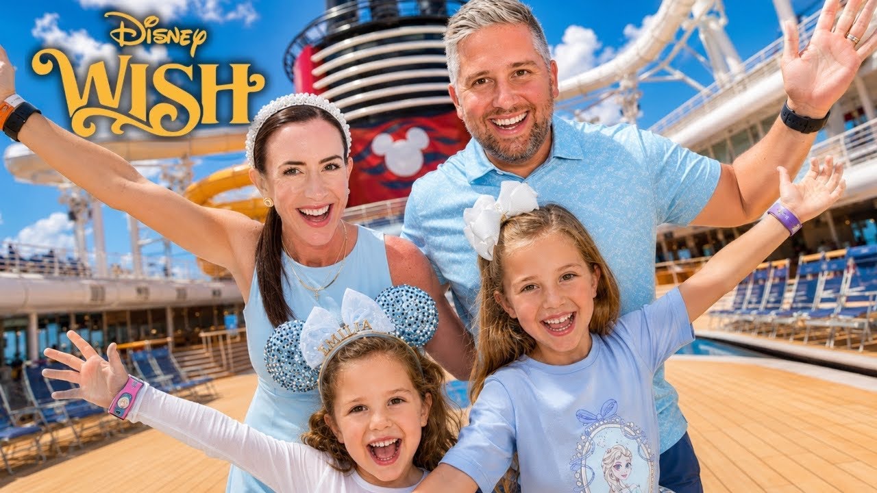 ULTIMATE Disney Cruise Line Family Vlog | FULL DISNEY WISH EXPERIENCE (All 3 Nights)