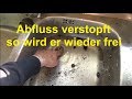 Waschbecken Abfluss verstopft Hier gibts schnelle und einfach Hilfe