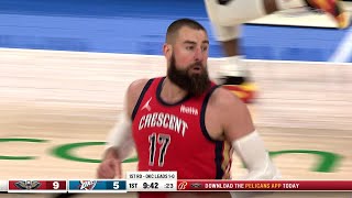 Jonas Valanciunas Game 2 Highlights vs. Oklahoma City Thunder | 2024 NBA Playoffs