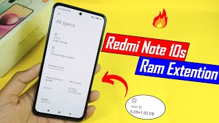 Redmi Note 10s - How to Increase RAM up to 1GB screenshot 1