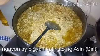 Crab paste homemade Paraan ng pagluluto