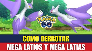 Como derrotar a Mega Latias y Mega Latios #pokemongo