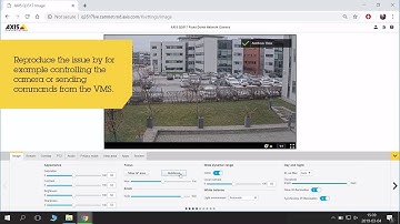 Support tip: How to capture a network trace from an Axis device using VAPIX command