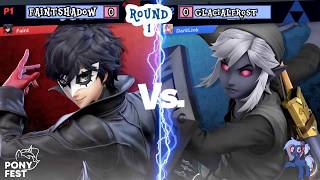 Faintshadow (Joker K.Rool) Vs Glacialfrost (Dark Link/Dark Samus)