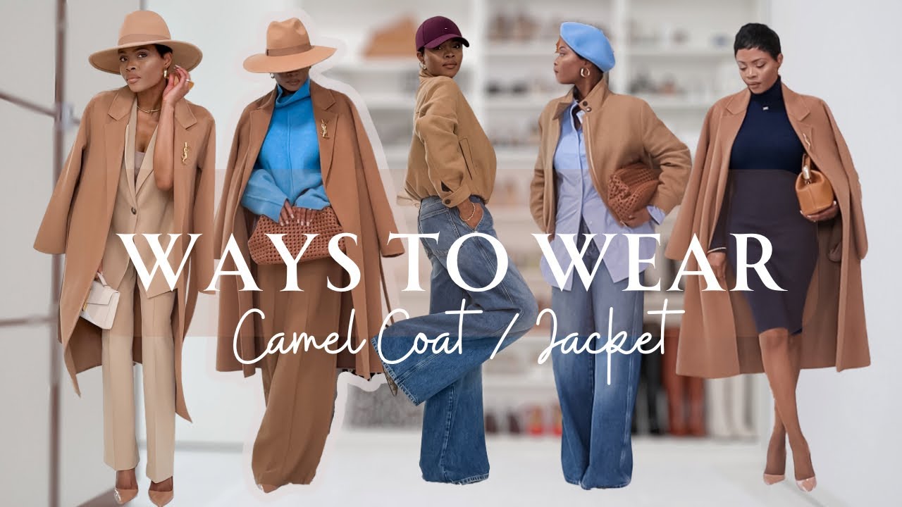 WAYS TO WEAR A CAMEL COAT & JACKET: 9 Chic Outfit Ideas You NEED to Try! | ama loves beauty