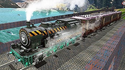 Mountain Train Driving 2K19 - Level 5