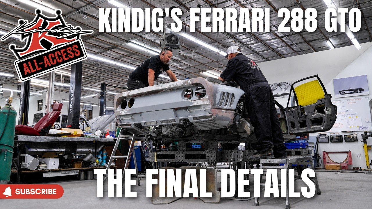 Inside the Final Push to Finish the Ferrari 288 GTO