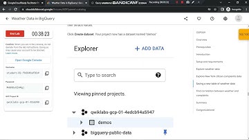 Weather Data in Bigquery #qwiklabs #googlecloudreadyfacilitatorprogram2022 #googlecloud #google