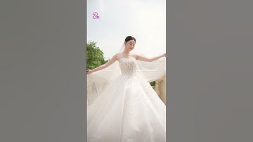 Top 5 mẫu váy cưới công chúa cúp ngực hot nhất 2025 #shorts