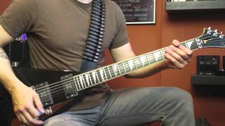 How To Play The Opening Riff To Profetens Apenbaring by Gorgoroth Resimi