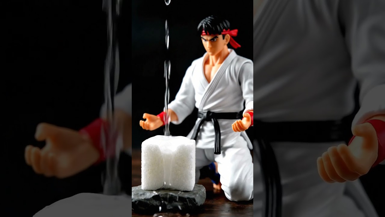 Ryu: "A river cuts through rock, not because of its power, but because of its persistence." 