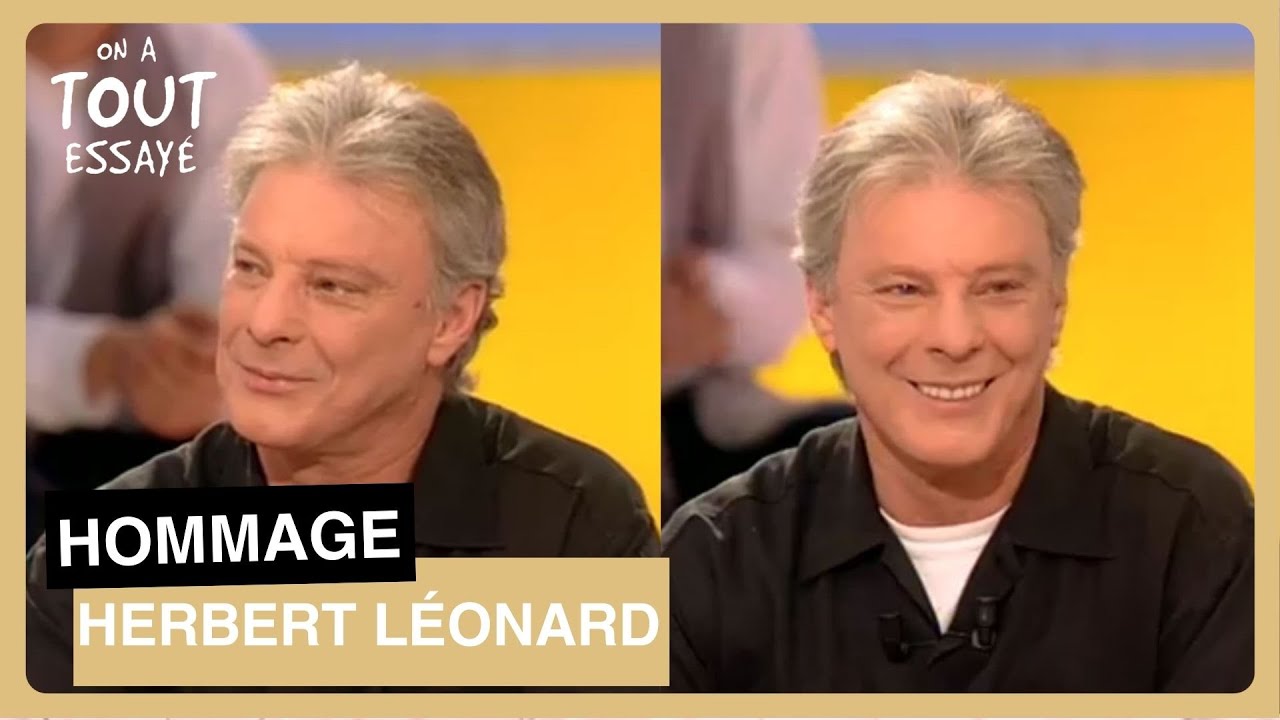 Hommage - Herbert Léonard : sa musique fait voyager dans le temps ! - On a tout essayé   11/10/2004