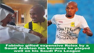 Fabinho gifted expensive Rolex by a Saudi Arabian fan because he played well on his Saudi Pro League