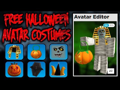 Free Halloween Costumes For Your Avatar Roblox Youtube - roblox halloween pictures cute