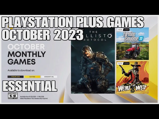 PlayStation Plus October 2023 free games announced - Polygon