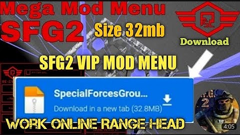 Special Forces Group 2 New Mega Mod Menu | NeonGaming