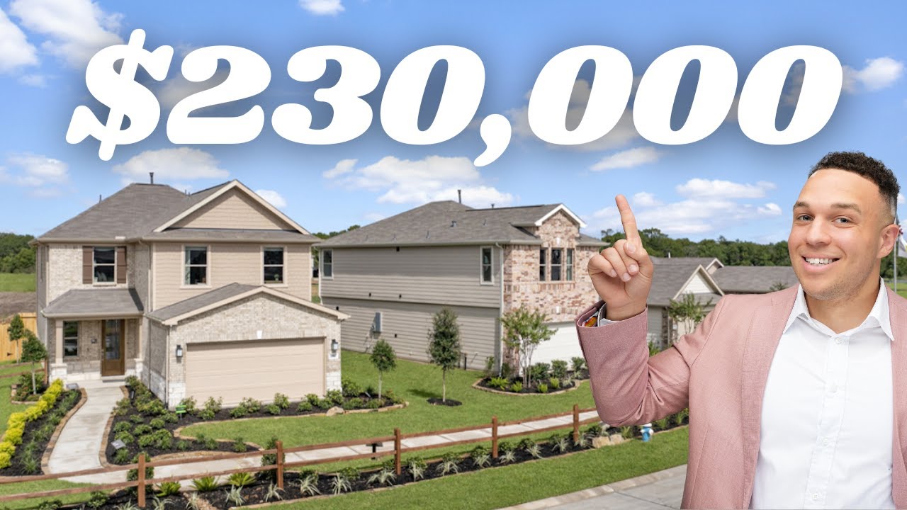 Extremely Affordable New Homes Near Houston Under 250k! YouTube