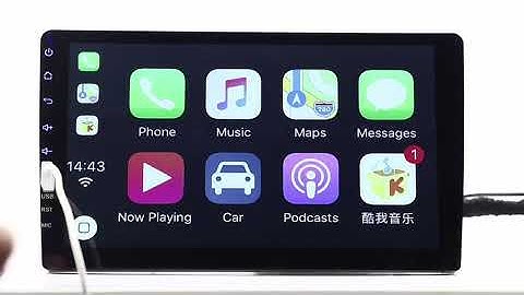 A promotional video of Binize general type 9-inch Single Din CarPlay Car Stereo