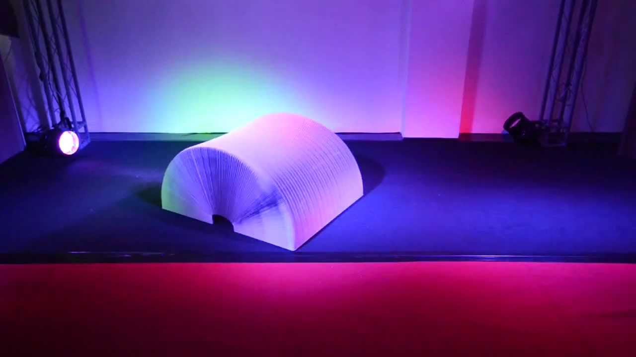 Paper Bed Paper Furniture Paper Lounge 90x460cm YouTube