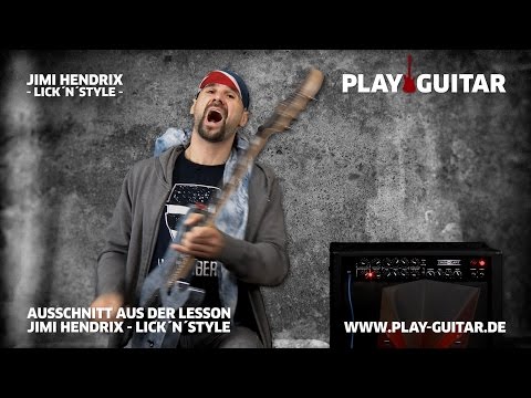 Jimi Hendrix – Gitarren-Videokurs im Rockstil von Johnny Logan