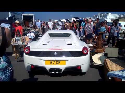 £200k Ferrari gets stuck in car boot sale