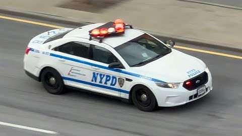 {RUMBLER SIREN CODE 3} Compilation of NYPD Cruisers responding urgently to a reported stabbing