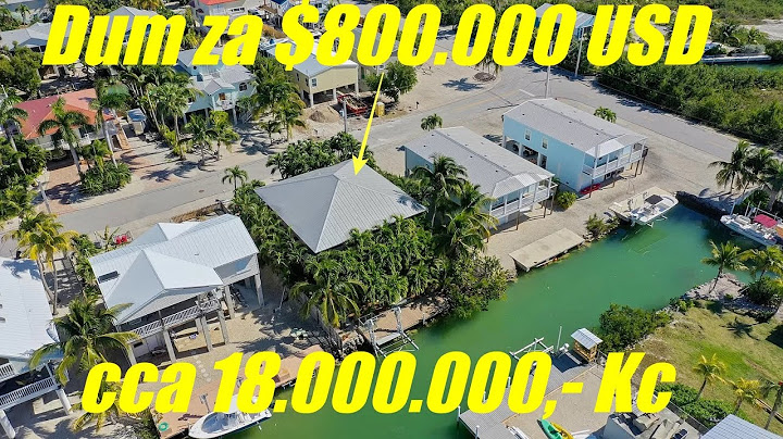 House tour Cudjoe key Florida USA, prohlidka domu