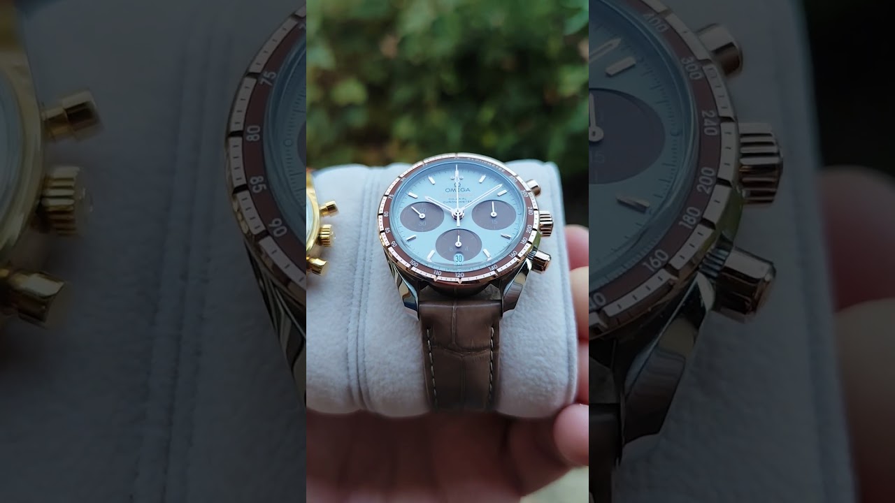 Montre Omega Seamaster VS Speedmaster Cappuccino 🇨🇭 