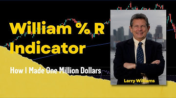 Williams % R Indicator Trading Strategy - How To Use William % R Indicator