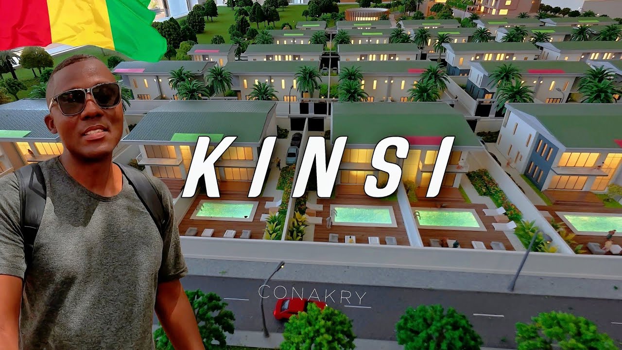 Conakry Guinee : Visite à la Residence KINSI de Conakry par KAKANDE IMMO du Groupe GUICOPRESS