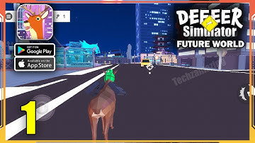 DEEEER Simulator Future World Gameplay Walkthrough (Android, iOS) - Part 1