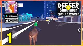 DEEEER Simulator Future World Gameplay Walkthrough (Android, iOS) - Part 1 screenshot 2