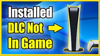 How to Fix PS5 Installed DLC & Add Ons not in GAME (Download Fast!)