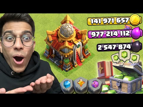 Maxing My Town Hall 16 Spending Spree (Clash of Clans)