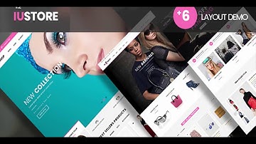 Iustore - Shop WooCommerce WordPress of Fashion and Cosmetics Theme | Themeforest Website Templates