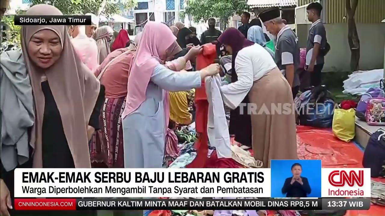 Warga Antre Pembagian Makanan Berbuka Ayam Bakar | REDAKSI (02/03/26)