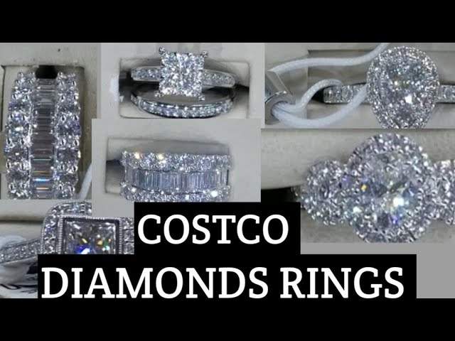 Round Brilliant 0.95 ctw VS2 Clarity, I Color Diamond 14kt White Gold Men's  Ring | Costco