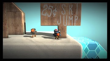LittleBigPlanet 3: The adventures of Swoop: Episode 2 - Ski Jump